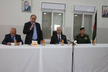 الحمد الله يشيد بأداء المؤسسة الأمنية في محافظة جنين